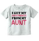 Niece Nephew Shower Gifts From Aunt Auntie Toddler Boy Girl Youth T Shirt Tee
