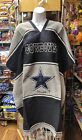 NFL Poncho Dallas Cowboys Acrylic Cotton/ NEW Made In 🇲🇽🇲🇽🇲🇽🇲🇽