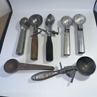 Lot of 6 Vintage Ice Cream Scoops Dipper Disher, Collectors, (7)