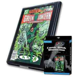 10 pack BCW Comic Book Display, Mountable Framed Showcase for Current Comics