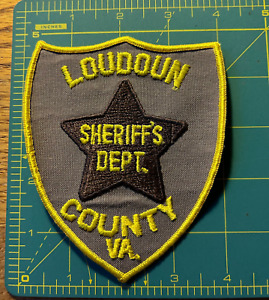 Old Style Loudoun County, VA Sheriff's patch
