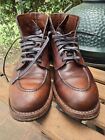 Red Wing 9030 Beckman Cigar Moc Toe Men's Boots - Size 10.5 D