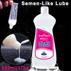 17oz Sperm Lubricant Unscented Cum Realistic Semen Lube Water-Based for Couple