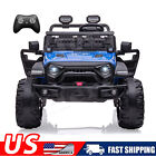Blue 24V Kids Ride On Car 2 Seater Electric RC Toy Truck w/ Remote Control MP3