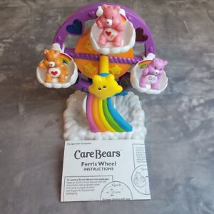 2003 Care Bears Care-a-lot Ferris Wheel 🎡  Works, Complete With Manual.
