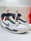 Size 10 - Nike Air Pressure Retro White Cement Grey with Plastic Hard Shell Box