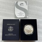 2007 1oz American Silver Eagle Dollar Uncirculated Coin with COA and Box