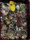 New Listing3.14 Pounds Huge Lot Jewelry Vintage And Contemporary  Junk Art Craft Treasure