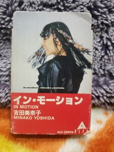 Minako Yoshida In Motion Japanese Cassette Tape City Pop 1980s Vaporwave Funk