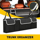 600D Car Oxford Back Storage Seat Trunk Bag Organizer Parts Accessories Black (For: MAN TGX)
