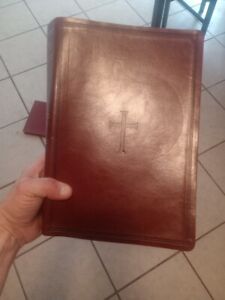 Kjv Super Giant Print Lux-Leather Burgundy. Open Out Of Box. Never Used