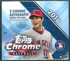 2018 Topps Chrome Baseball Sealed Hobby JUMBO HTA Possible Shohei Ohtani RC?