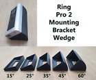 Ring Pro 2 Doorbell  Angle Mount Bracket Holder Wedge 15 25 35 45 60. 3D Printed