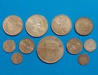 World Silver Coin Lot - 11 Coins - #108
