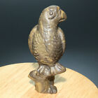 New Listing47g Natural Crystal.woodstone.Hand-carved. Exquisite parrot. healing 73