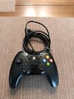 XBOX 360 Controller Black Wired Power A Model:1414135-02 Clean