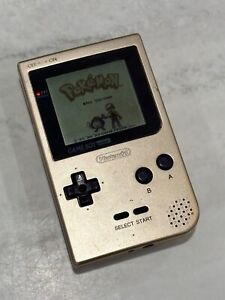 Nintendo Game Boy Pocket Gold Handheld System
