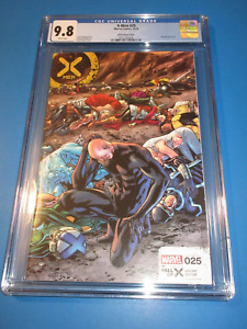 X-men #25 Hitch Variant CGC 9.8 NM/M Gorgeous Gem Wow
