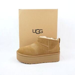 UGG Classic Ultra Mini Platform Boots In Chestnut (1135092) - Women's US 9
