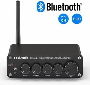 Fosi Audio BT30D Bluetooth Receiver Amplifier Mini Hi-Fi Class D Integrated Amp