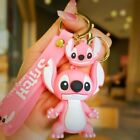 Cute Stitch Keyring Keychain Pendant Bag Charm Small Gift Pink