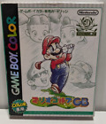 Mario Golf (Nintendo Gameboy Color Japanese). Box & Cartridge.