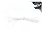 Clam Silkie Jig Trailer - White - Ice Fishing - 4 per pack