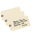 unstrung Shipping Tags, 11.5 pt. Stock, 6-1/4
