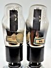 u50 5y3g tube Fivre Italy pair tubes rectifier black smooth plate silver foil