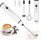 Electric Milk Coffee Foamer Frother Egg Beater Whisk Mixer Tool USB Rechargeable