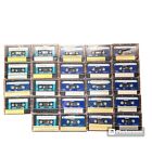 Cassette Tapes Prerecorded Lot Of 24 Sold As Blanks Maxwell & Scotch 60-90 Min