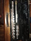 Gemeinhardt  Silver Open Hole Flute With Black Hard Carry Case