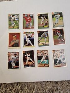 Lot Of 20 1991 Topps Minis Plus Andrew Miller Bowmans Best Rookie Auto