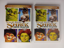Shrek 4-Movie Collection - Anniversary Edition (4-Disc DVD Set, 2018)