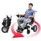 Lightweight Electric Wheelchair Folding Power w/Smart Joystick Mobility Aid USA