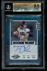 Trevor Lawrence 2021 Contenders Optic Variation Rookie Ticket Auto BGS 9.5