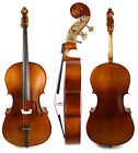 4/4 Cello 4 String Handmade Maple Spruce Ebony Fittings Metal Cello Pegs