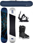 FLOW Burst 159 Mens Snowboard Package+Flow Black Bindings+BOA Boot+BAG NEW
