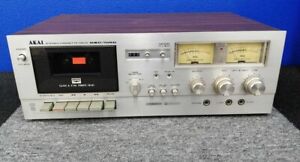 Akai GXC-709D Stereo Cassette Deck made in japan for repair