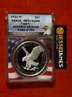 New Listing2021 W PROOF SILVER EAGLE ANACS PR70 DCAM TYPE 2 FIRST STRIKE