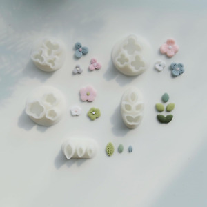 Meeeyya Polymer Clay Cutters - Mini Clay Cutters for Polymer Clay Earrings