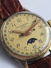 Record Watch Co. Rare Vintage Moonphase Triple-Calendar Watch Best Offer Ever