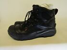 Red Wing 4423 Mens Size 12 D Black Leather Composite Toe Laces Ankle Work Boots