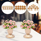 New Listing10pcs Wedding Centerpieces Vase Desktop Trumpet Flower Decor Vase Candle Holder