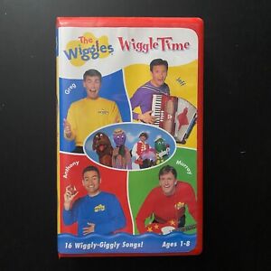 The Wiggles Wiggle Time VHS Greg Anthony Jeff Murray Video Tape