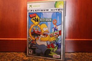 New ListingThe Simpsons Hit & Run for Xbox and Platinum Hits Case, No Manual 