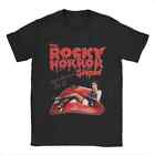 Vintage The Rockys Horror Picture Show T-Shirts Men Crewneck 100% Cotton T Shirt