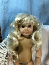 Doll Wig Fits 18”My Twinn or AMGirl 11/12 Wig  #23 Blond Curls