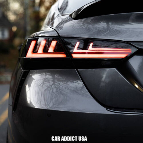 LED Tail Light for Toyota Camry 2018-2024 Sedan Smoked Taillights LH&RH Assembly (For: 2021 Toyota Camry)