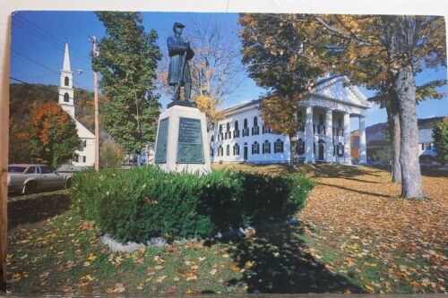 Vermont VT Newfane Windham County Court House Townships Postcard Old Vintage PC